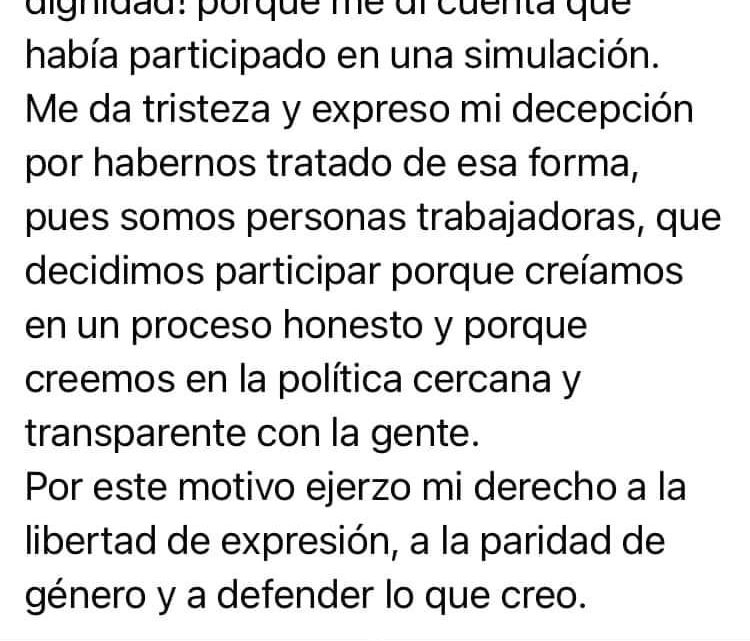 POR DIGNIDAD IMPUGNA MAKI