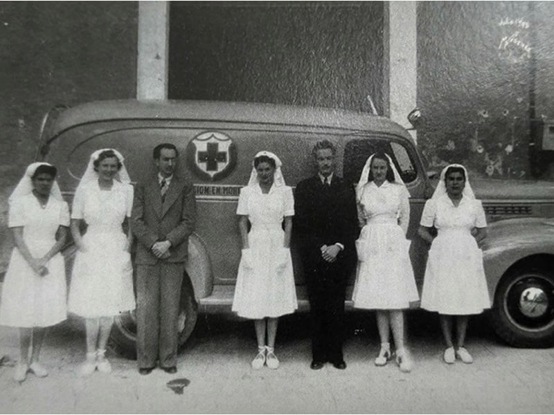La Cruz Roja Mexicana se fundó el 21 de Febrero de 1910