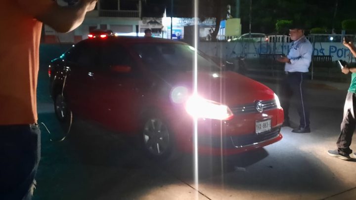 Masculino quedó dormido al volante