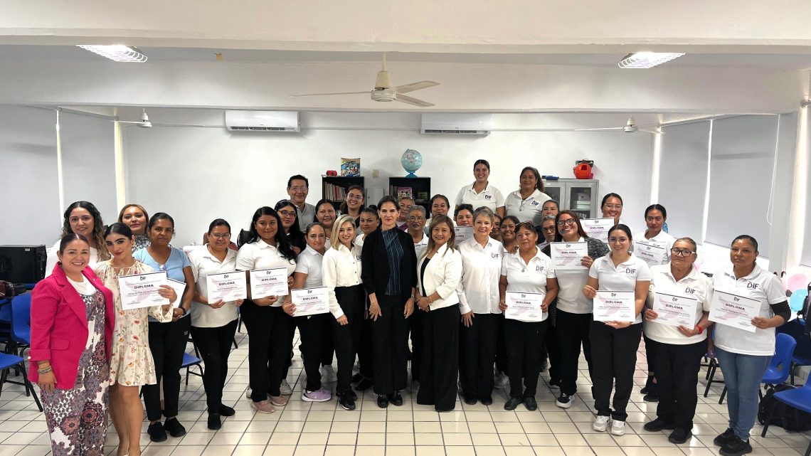 Concluye Capacitación a Personal de Casa Hogar DIF Tampico