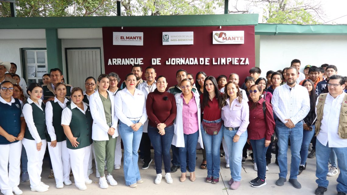Respalda Patty Chío acciones de limpieza y salud de IMSS-Bienestar