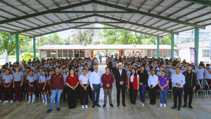 Injuve Tamaulipas lleva campaña “Piénsalo Dos Veces” al poblado “El Barretal” del municipio de Padilla