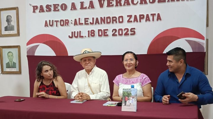 Presentan el libro «Paseo a la Veracruzana» de Alejandro Zapata