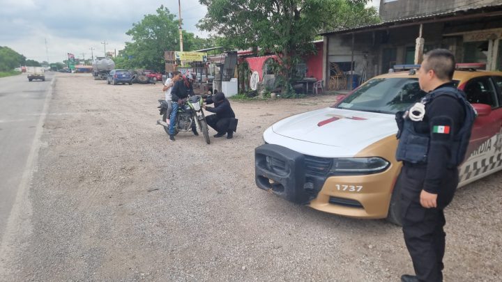 Aplica Guardia Estatal de Apoyo Carretero «Operativo Moto Segura»