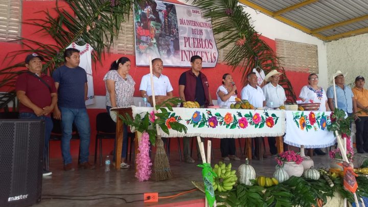 Tancoco conmemora el Día Internacional de los Pueblos Indígenas