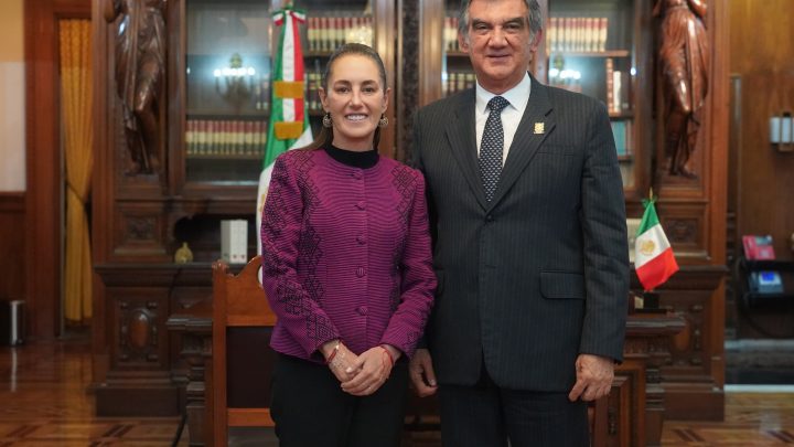 Ante la presidenta Sheinbaum, Américo refrenda compromiso con la transformación