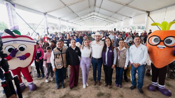 Beneficia DIF Tamaulipas a familias de González con la Feria Mercado de Alimentos