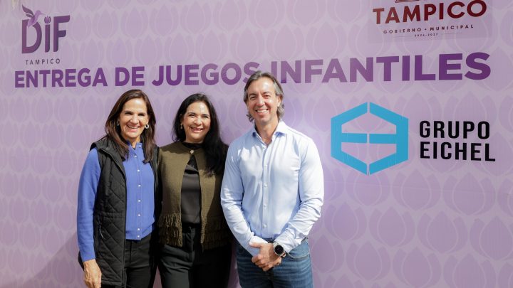 Inaugura Mónica Villarreal Anaya nueva Área de Juegos en el Centro de Desarrollo de la Colonia Morelos