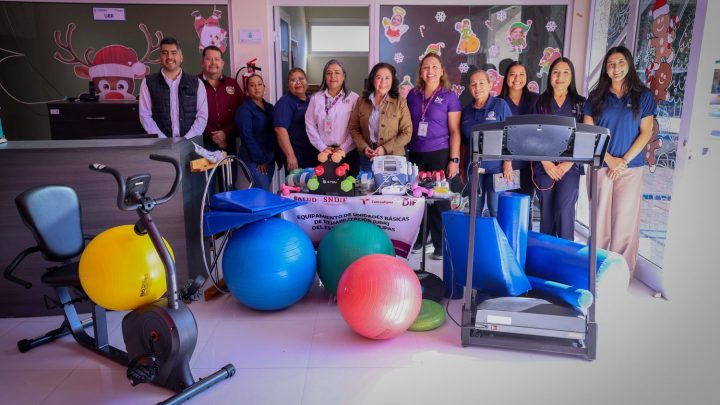 Equipa DIF Tamaulipas Unidades Básicas de Rehabilitación en municipios prioritarios