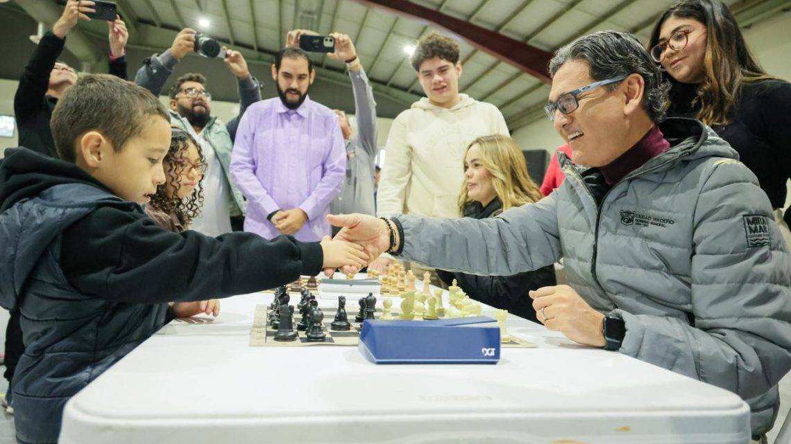 Ciudad Madero impulsa eliminatoria de ajedrez rumbo a la Olimpiada Nacional 2026