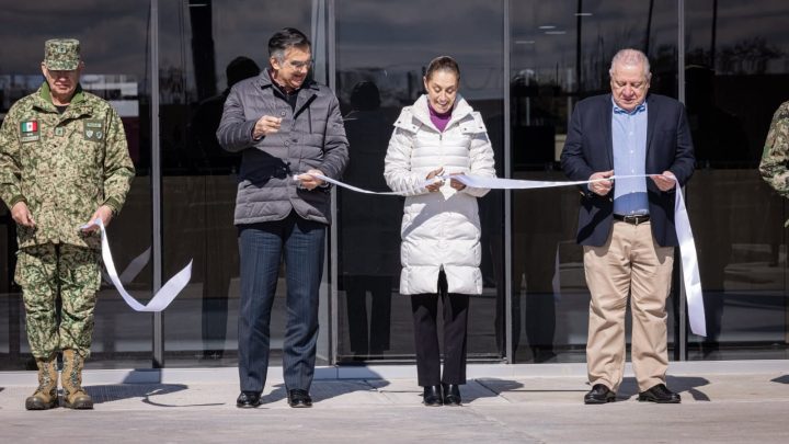 Inaugura presidenta la Agencia Nacional de Aduanas de México en Nuevo Laredo