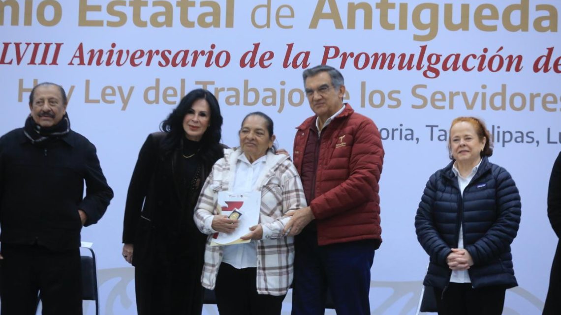 Aumento salarial y pensiones seguras garantiza Américo a las y los trabajadores del Estado