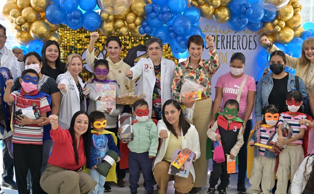 Emotiva Visita Realiza Presidenta del DIF Tampico a Menores del Área de Oncología Infantil en el Hospital Carlos Canseco