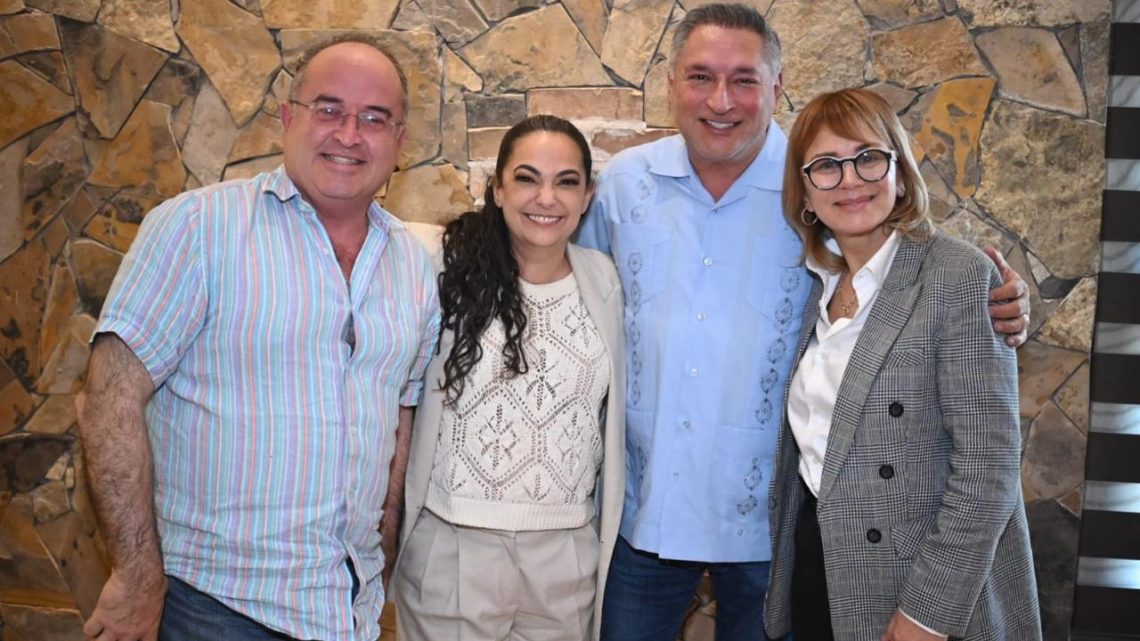 Senadora Olga Sosa y diputada Magaly Deandar se reúnen con el Mayor de McAllen Javier Villalobos para impulsar el puente fronterizo