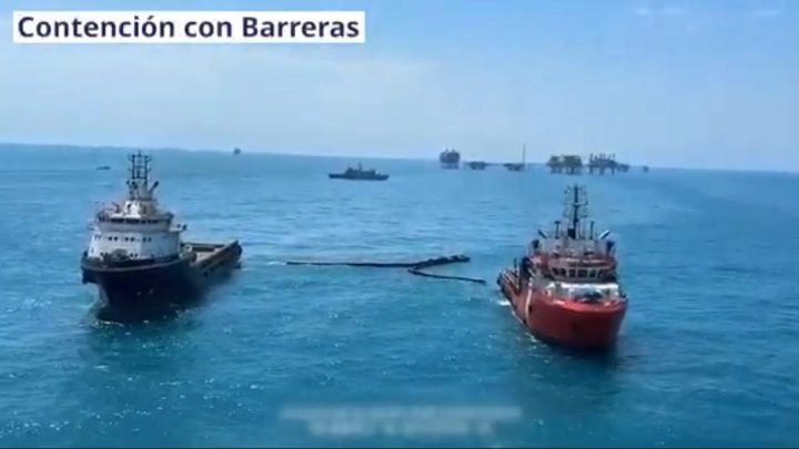 UN BUQUE Y DOS CHAPOPOTERAS NATURALES, LA CAUSA DE LA EMANACIÓN DE HIDROCARBUROS EN VERACRUZ Y TABASCO: GI