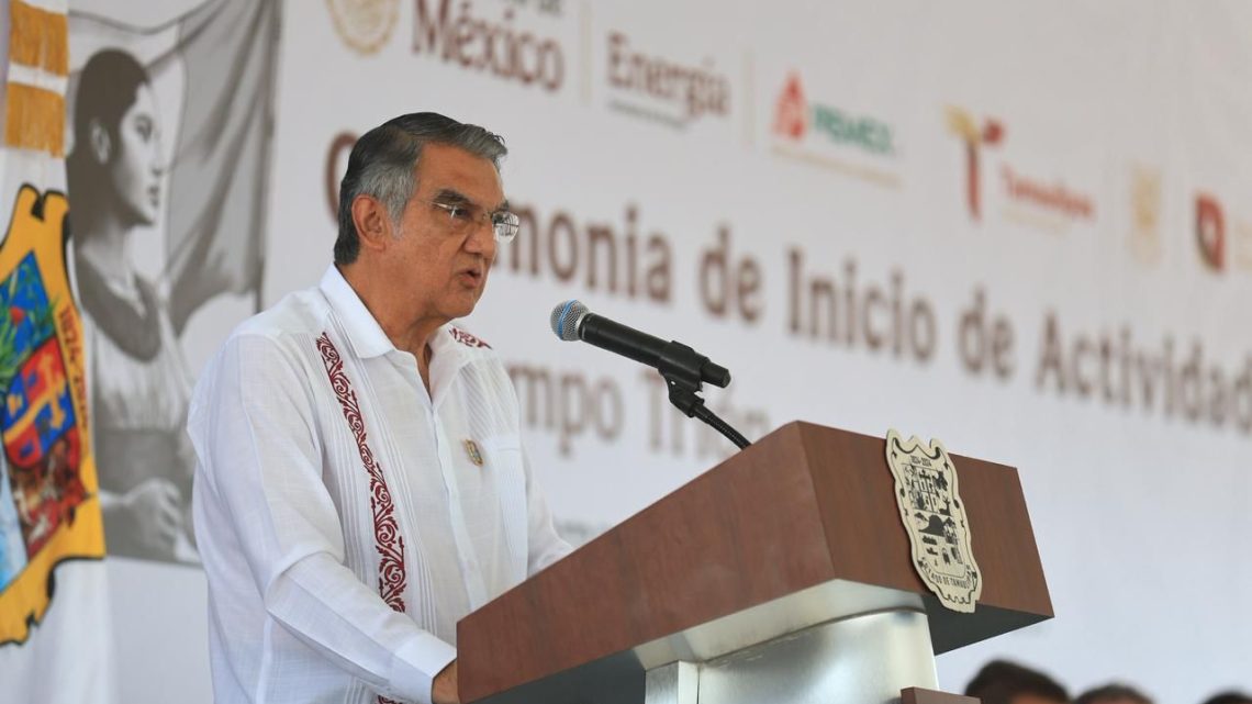 El futuro de Pemex está en Tamaulipas: arranca Campo Trión en Altamira