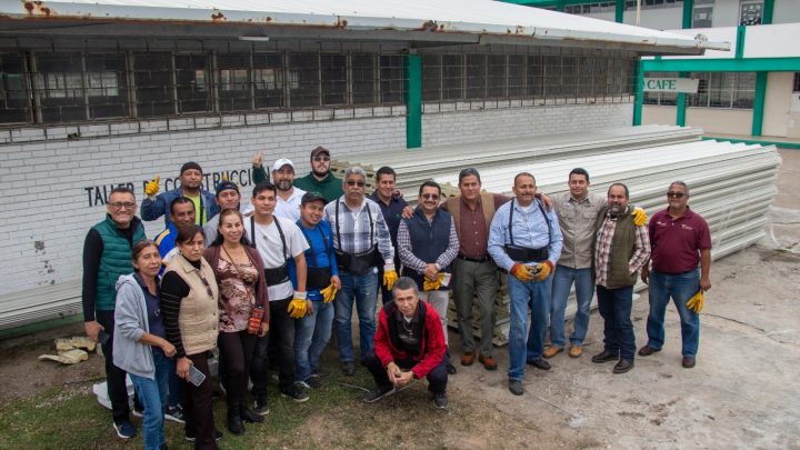 Renueva CONALEP infraestructura educativa en Tampico