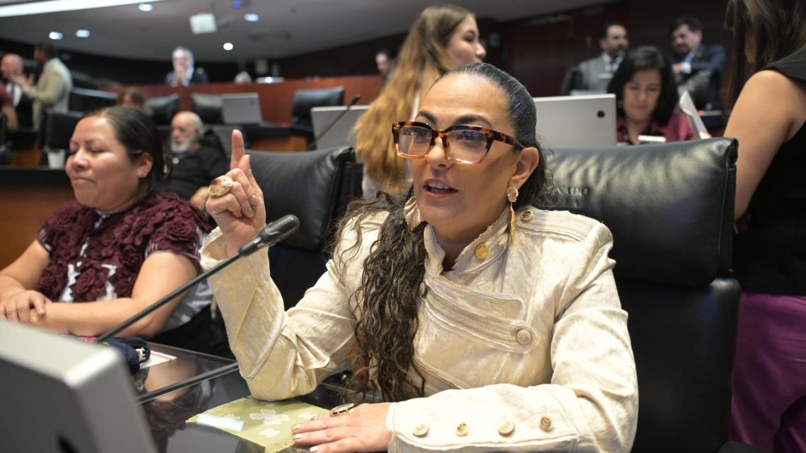 Senadora Olga Sosa presenta iniciativa para fortalecer la seguridad del autotransporte de carga.