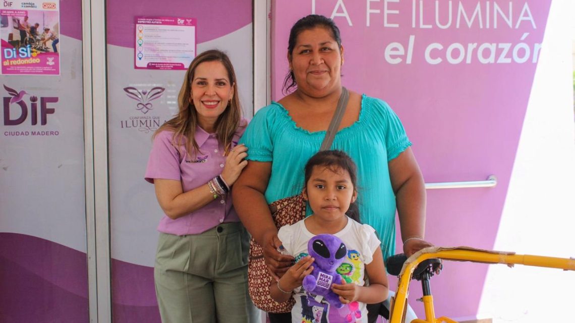 Dunia Marón impulsa el bienestar familiar con entrega de apoyos