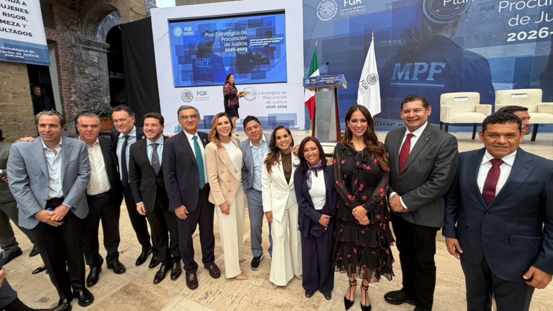 Asiste Américo Villarreal a la presentación del Plan Estratégico de Procuración de Justicia 2026-2029