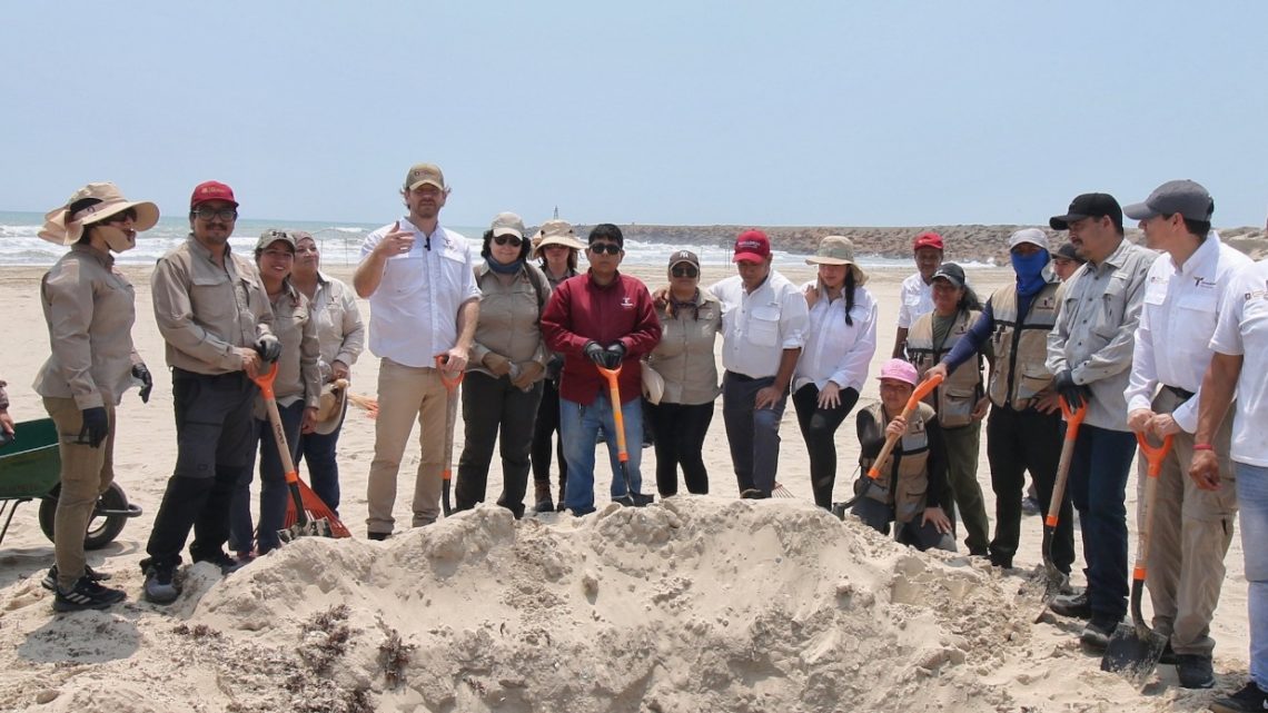 Suma Tamaulipas esfuerzos con la Federación para conservar playas y costas
