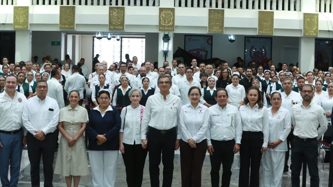 Reconoce Américo a enfermeras y enfermeros como “la máxima expresión del humanismo”