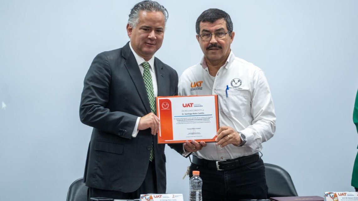 Santiago Nieto y la UAT fortalecen protección de la propiedad intelectual en Tamaulipas
