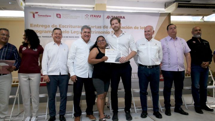 Transforman años de espera en certeza legal para familias de Altamira