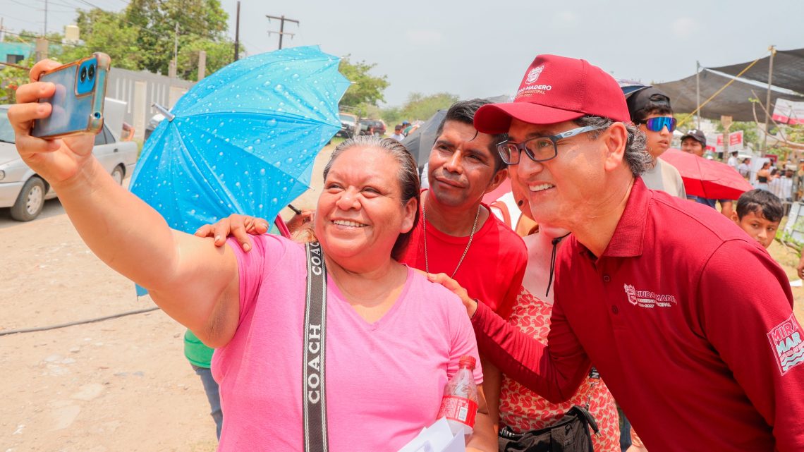 Acerca Gobierno Municipal de Ciudad Madero servicios y apoyos integrales a familias de la colonia 16 de Septiembre