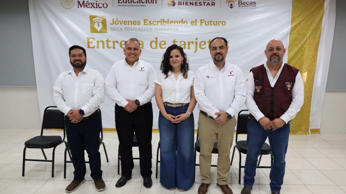 Refuerzan apoyo a estudiantes tamaulipecos con becas “Jóvenes Escribiendo el Futuro”