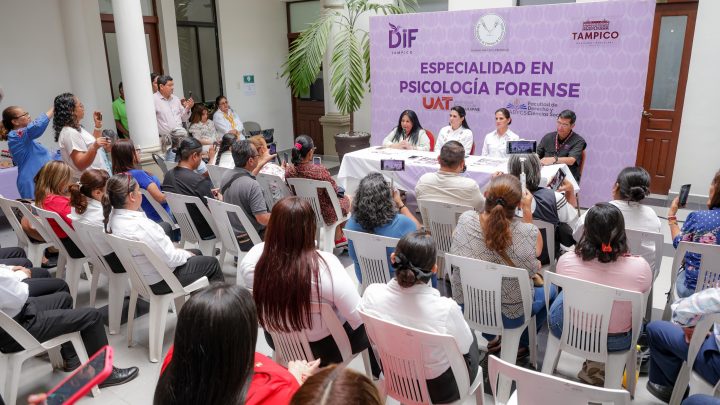 UAT, DIF y Ayuntamiento de Tampico consolidan proyecto académico en Psicología Forense