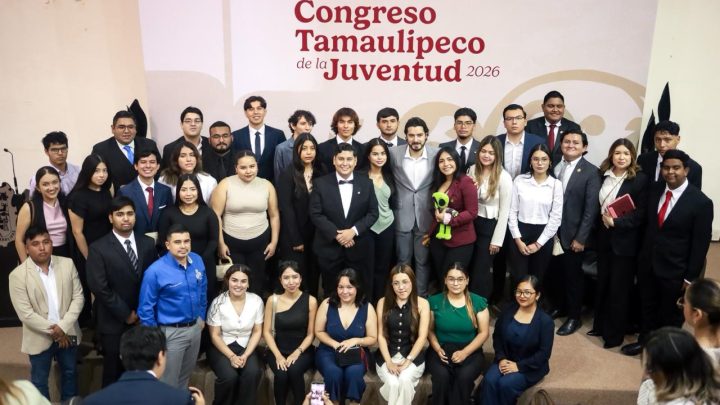 Inauguran el primer Congreso Tamaulipeco de la Juventud 2026 en la sede del Poder Legislativo