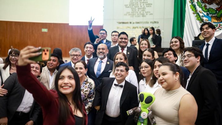 Abre sus puertas Congreso a jóvenes para ejercicio parlamentario en Tamaulipas: INJUVE