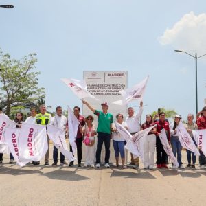 Erasmo González inicia dren pluvial en avenida Tamaulipas obra hidráulica por 2 millones de pesos para mitigar inundaciones en colonias de Ciudad Madero